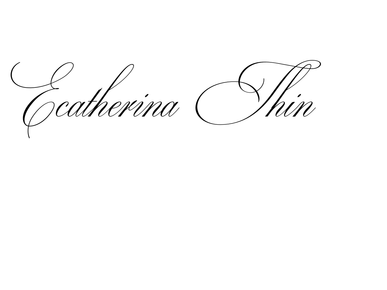 Ecatherina Thin
